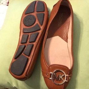 Michael Kors leather loafers